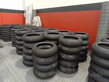 Pneumatici moto slick Pirelli Dunlop