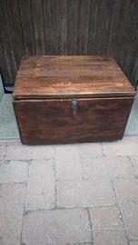Baule cassa legno