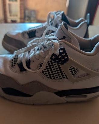 scarpe Nike  Jordan 4 retro military black