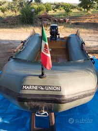 Gommone Union Marine Motore Mercury XR 10HP