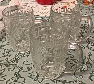 lotto 3 boccali da birra