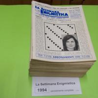 LA SETTIMANA ENIGMISTICA, anno 1994, parzialmente