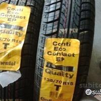 Coppia di gomme 135 70 15 continental