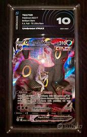 Carta Pokèmon Umbreon Tg23/Tg30 10! Airgr,Psa,Bgs