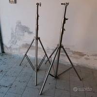 NEEWER n.2 Treppiede / Stativi in Acciaio+Morsetto