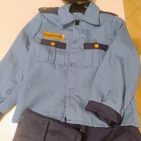 costume poliziotto 5-6 anni