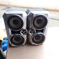 due casse della Sony 