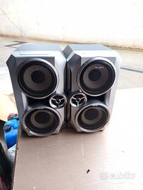 due casse della Sony 