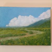 Olio pittura, 24x18 cm