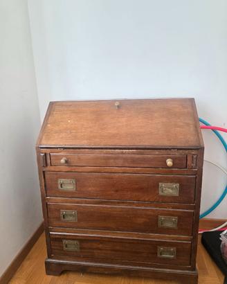 Scrittoio cassettiera in legno, Great Pacific