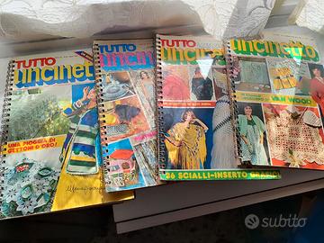 Riviste vintage uncinetto