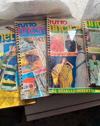 Riviste vintage uncinetto