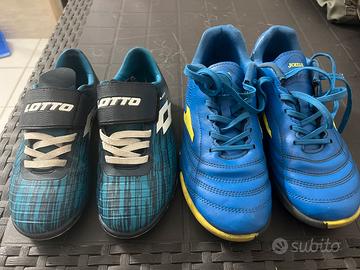 SCARPE CALCETTO SEMI NUOVE N. 32 e 36