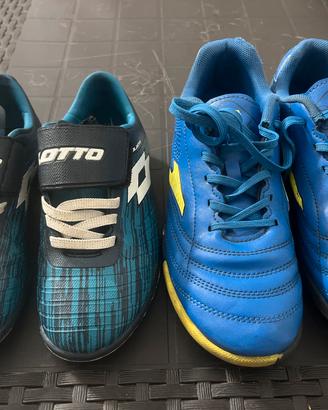 SCARPE CALCETTO SEMI NUOVE N. 32 e 36