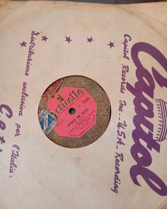 dischi vinile gommalacca 78 giri