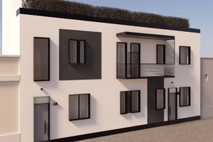 Nuovo trilocale con cortile privato e ingresso ind
