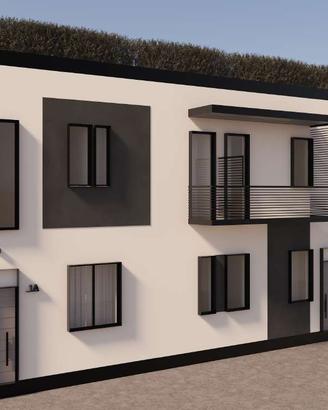 Nuovo trilocale con cortile privato e ingresso ind