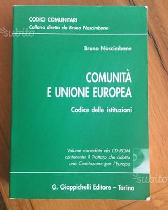 Comunità e Unione Europea