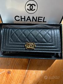 portafoglio chanel donna