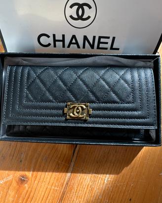 portafoglio chanel donna