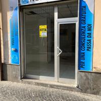 Locale commerciale 38 mq con doppio ambiente e wc