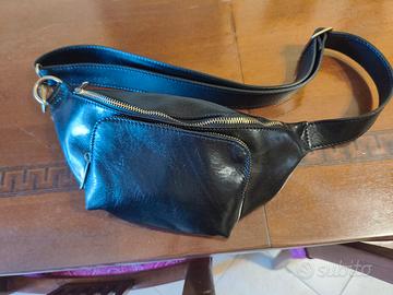 marsupio nuovo in pelle 
