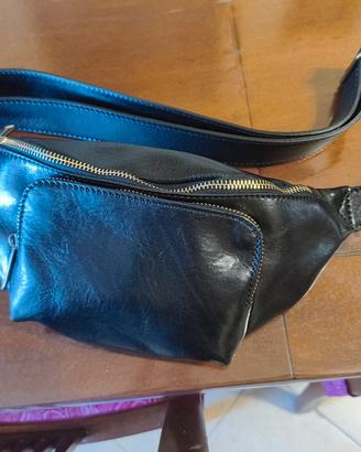 marsupio nuovo in pelle 