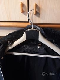 giubbotto di pelle tg 58 