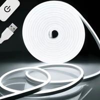 striscia neon led bianca