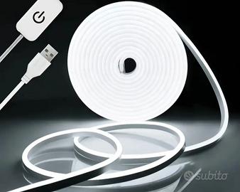 striscia neon led bianca