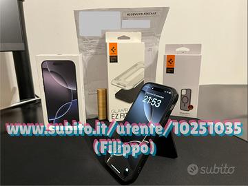 IPhone 16 Pro Nero 128GB Garanzia Accessori Perfet