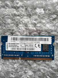 Kingston RAM so-dimm DDR3L da 4Gb