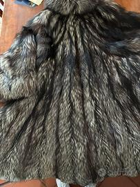 Pelliccia Volpe Argentata come nuova