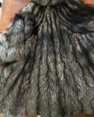 Pelliccia Volpe Argentata come nuova