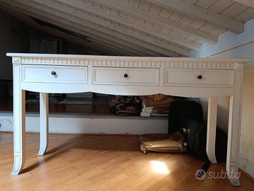 Console di Legno bianco
