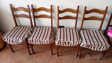 sedie in legno