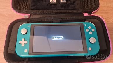 Nintendo Switch Lite + Super Mario + Hogwards