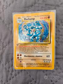 Machamp set base PRIMA EDIZIONE