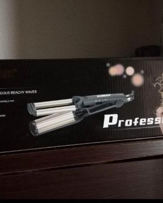 PIASTRA CAPELLI TRIFERRO NUOVA Effetto Onde Beach