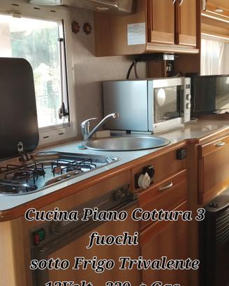 Camper mansardato  RIMOR 727 SUPERBRIG   MERCEDES 