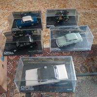 N.5 MODELLINI AUTO OPEL 1/43