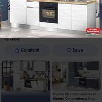 Pensili cucina + cappa NUOVI imballati – mai usati