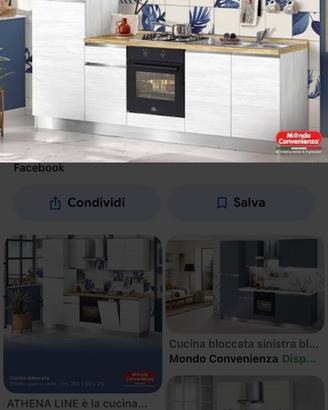 Pensili cucina + cappa NUOVI imballati – mai usati