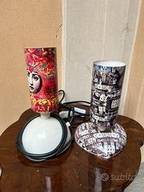 Lampade vintage riproduzione stile Fornasetti