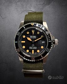 SEIKO MOD MILSUB VINTAGE, NH35 AUTOMATICO, NUOVO
