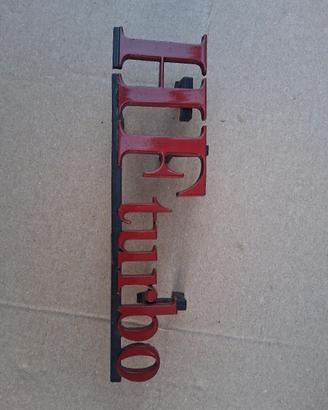 logo scritta hf turbo 
