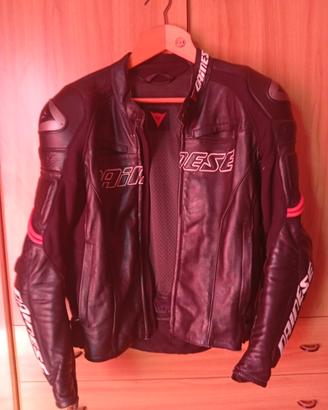giacca moto in pelle Dainese tg52