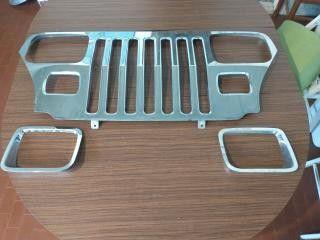 Griglia cofano e fari led WRANGLER YJ