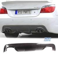 DIFFUSORE BMW E60 03-10 LOOK M DOPPIA USCITA CARBO