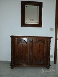 MOBILETTO LEGNO CON SPECCHIO